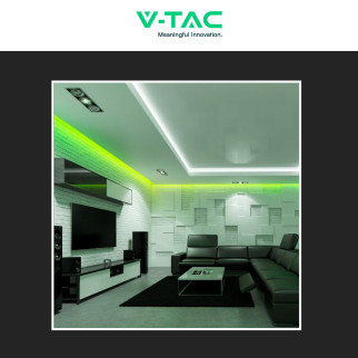 VT-5050-60 Striscia LED Flessibile Smart RGB con Telecomando 65W V-Tac