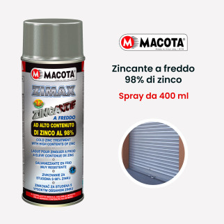 Acquista Macota Zimax Spray Zincante a Freddo Alto Contenuto di Zinco