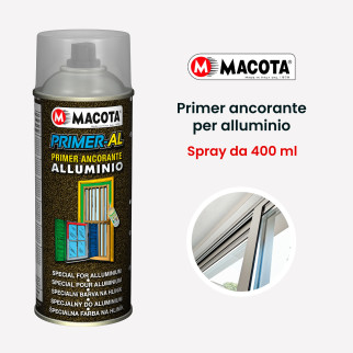 Acquista Macota Primer-Al Spray Ancorante per Alluminio e Leghe Leggere