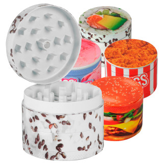 Champ High Grinder Tritatabacco 4 Parti Metallo Yummy