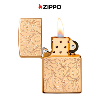 Accendino Zippo mod. 48067 Swirl Pattern Design Antivento Ricaricabile