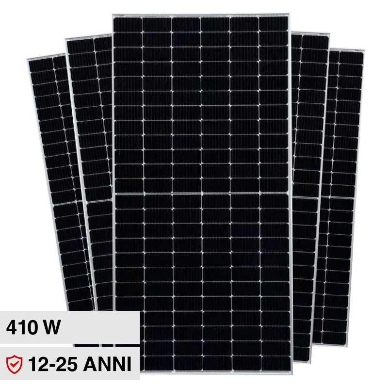 Pannelli Solari Fotovoltaici Slim 410W IP68 V-Tac
