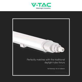 VT-80060 Tubo LED 18W 60cm Plafoniera Lineare Linkabile IP65 V-Tac