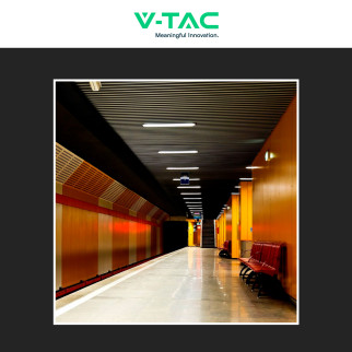 VT-80120 Tubo LED 36W 120cm Plafoniera Lineare Linkabile IP65 V-Tac