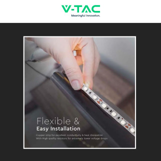VT-5050 Striscia LED SMD Flessibile Monocolore 55W 5m V-Tac