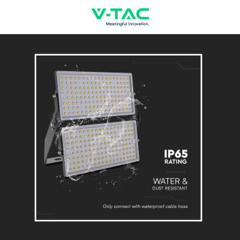 VT-48500 Faro LED 500W SMD IP65 Colore Nero V-Tac