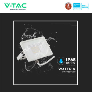 VT-20 Faro LED Floodlight 20W SMD Chip Samsung IP65 V-Tac