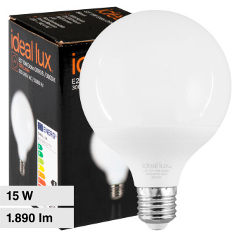 Acquista Ideal Lux Lampadina LED E27 15W Globo G95