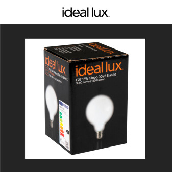 Acquista Ideal Lux Lampadina LED E27 15W Globo G95