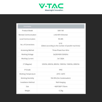 Controller Smart Anti-Ritorno Inverter Fotovoltaici V-Tac