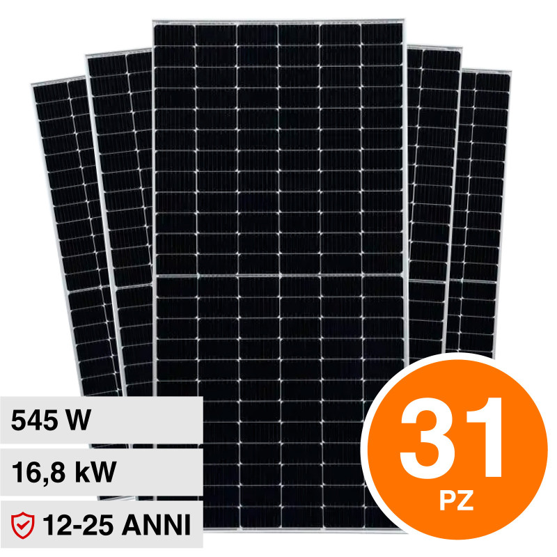 31 Pannelli Solari Fotovoltaici VT-545 545W IP68 V-Tac