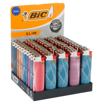 Bic Slim J23 Fantasia Conceptual - Box da 50 Accendini