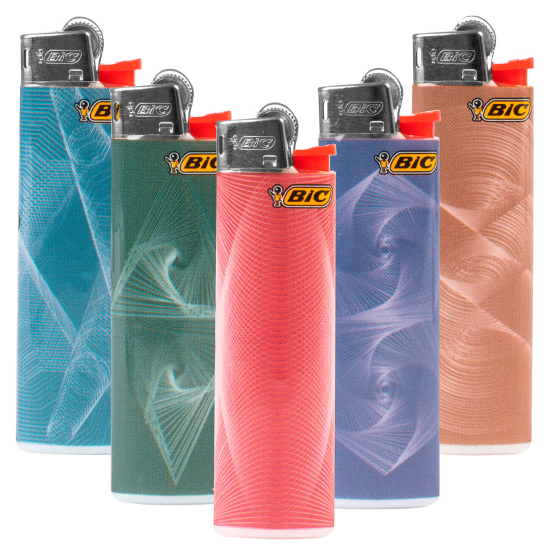 Bic Slim J23 Fantasia Conceptual - Serie da 5 Accendini