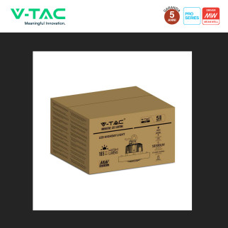 VT-9119 Lampada Industriale LED 100W SMD Mean Well V-Tac Pro