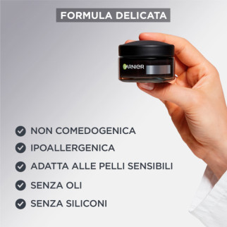 Crema Idratante Matificante PureActive AHA BHA Carbone Garnier