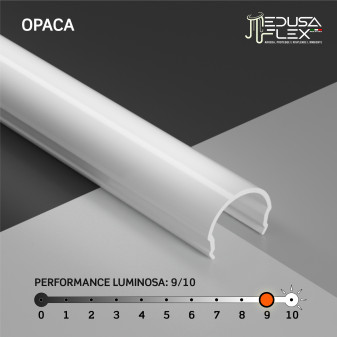 Medusaflex Aequorea Copertura Opaca per Profilo in Alluminio