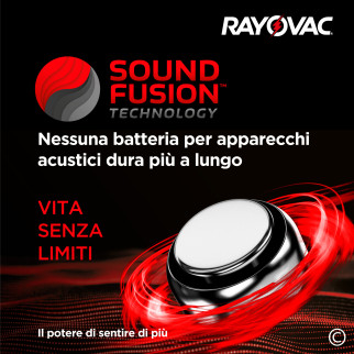 Rayovac Misura 10 Batterie per Apparecchi Acustici Blister 8 pile