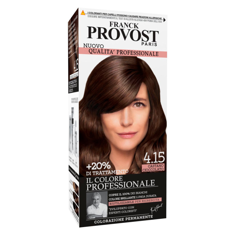 Franck Provost Tinta Capelli Riutilizzabile 4.15 Castano Cioccolato