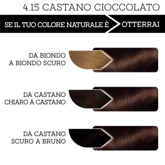 Franck Provost Tinta Capelli Riutilizzabile 4.15 Castano Cioccolato