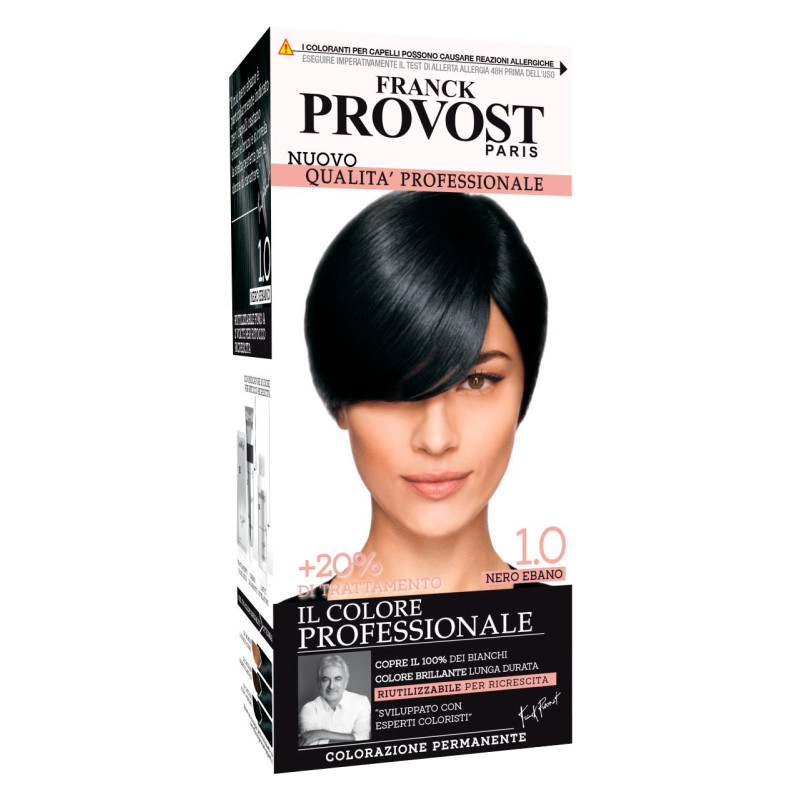 Franck Provost Tinta Capelli Riutilizzabile Colore 1.0 Nero Ebano