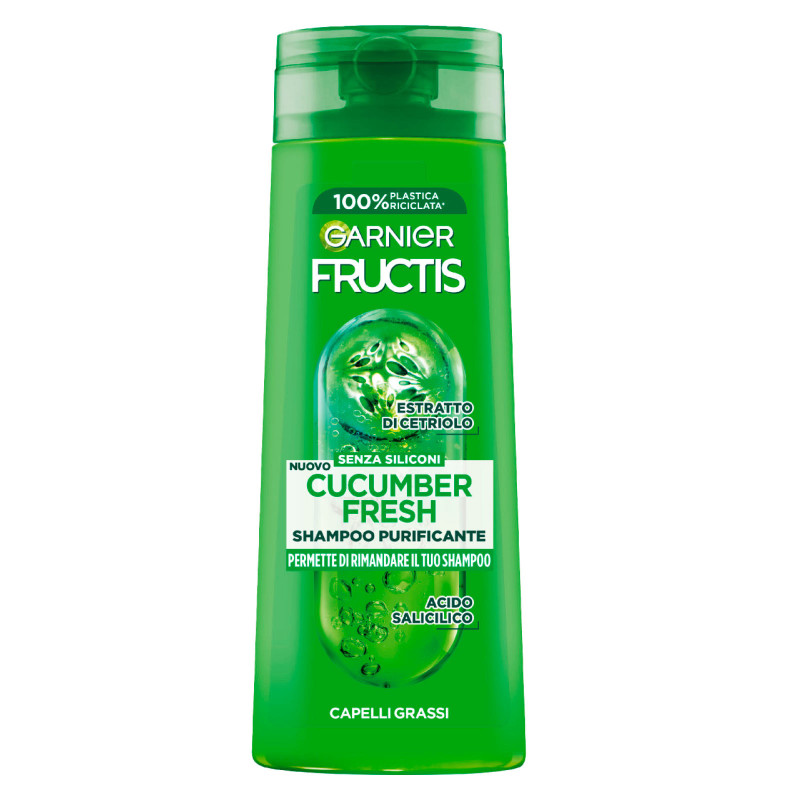 Garnier Fructis Cucumber Fresh Shampoo Purificante 250ml