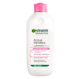 Acqua Micellare e Latte Idratante 400ml Garnier Skin Active