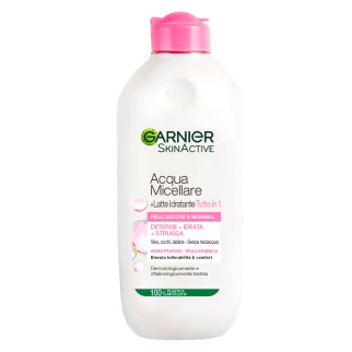 Acqua Micellare e Latte Idratante 400ml Garnier Skin Active
