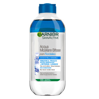 Acqua Micellare Bifase Pelli Sensibili da 400 ml Garnier Skin Active