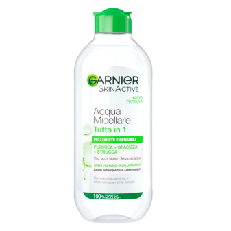 Acqua Micellare Tutto in 1 pelli miste 400ml Garnier Skin Active