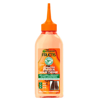 Hair Drink Papaya Balsamo Lamellare Capelli Danneggiati Garnier