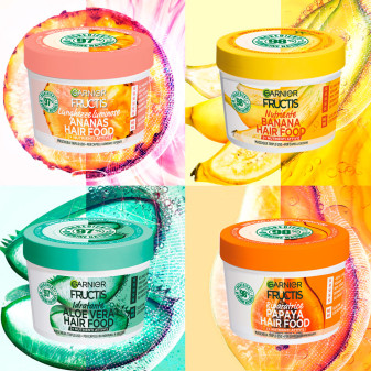 Hair Food Ananas Maschera Triplo Uso Capelli Lunghi Garnier Fructis