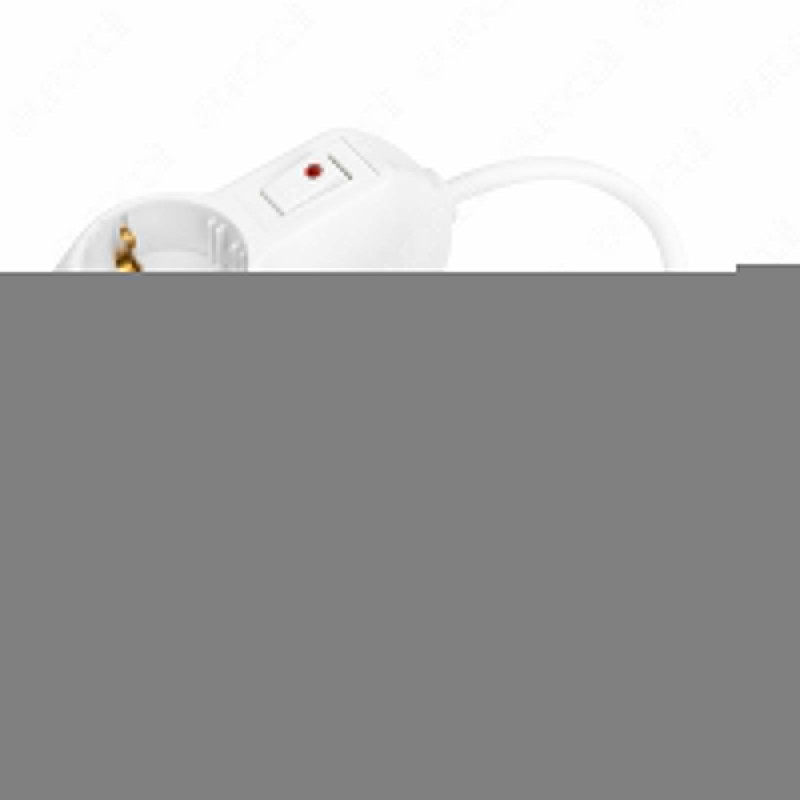 Velamp Multipresa 3 Posti Spina Salvaspazio con Interruttore di