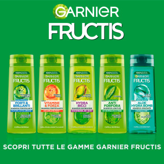 Garnier Fructis Forti e Brillanti 2in1 Shampoo Fortificante 250ml