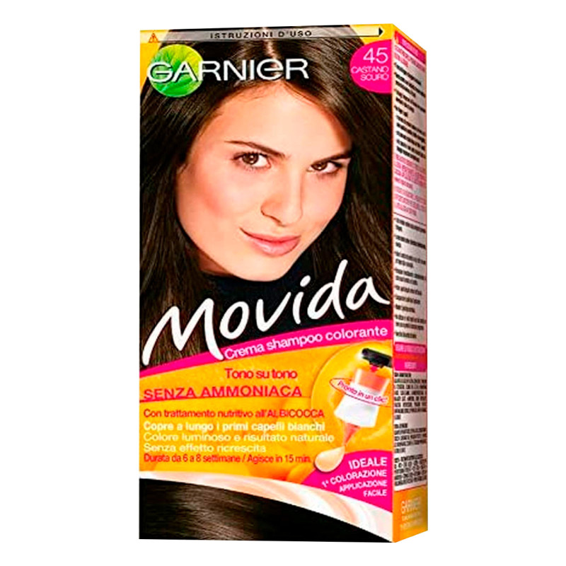 Garnier Movida Tinta Capelli Semi Permanente 45 Castano Scuro