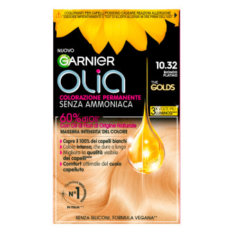 Garnier Olia The Golds Tinta Capelli Permanente 10.32 Biondo Platino