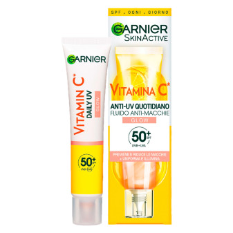 Garnier SkinActive Anti-UV Quotidiano Fluido Anti-Macchie SPF 50+