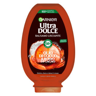 Garnier Ultra Dolce Balsamo Lisciante Olio di Cocco e Burro di Cacao