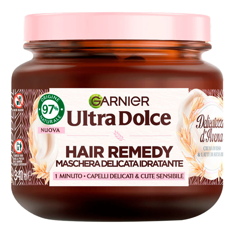 Garnier Ultra Dolce Hair Remedy Maschera Delicata Idratante 340ml