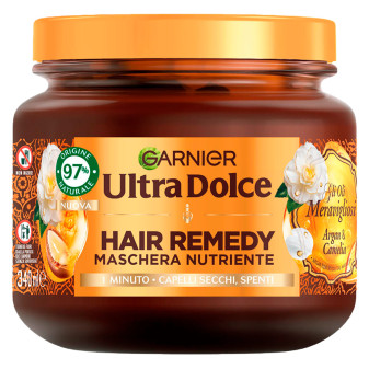 Garnier Ultra Dolce Hair Remedy Maschera Nutriente Argan e Camelia