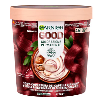 Garnier Good Tinta Capelli Senza Ammoniaca Colore 4.61 Castano Alba