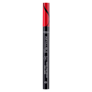 Infaillible Grip 36H Micro Fine Brush Eyeliner Obsidian Black