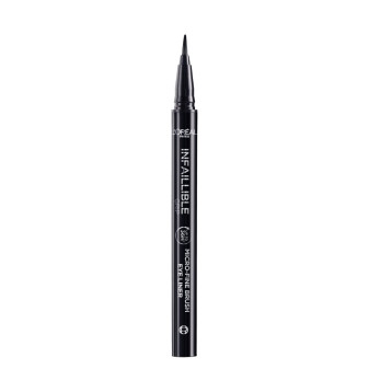 Infaillible Grip 36H Micro Fine Brush Eyeliner Obsidian Black