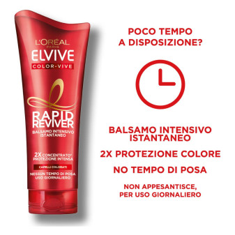 Elvive Color-Vive Rapid Reviver Balsamo Istantaneo 400ml L'Oréal Paris