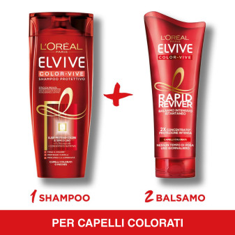 Elvive Color-Vive Rapid Reviver Balsamo Istantaneo 400ml L'Oréal Paris