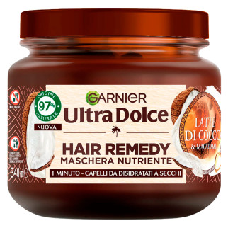 Garnier Ultra Dolce Hair Remedy Maschera Nutriente Cocco e Macadamia