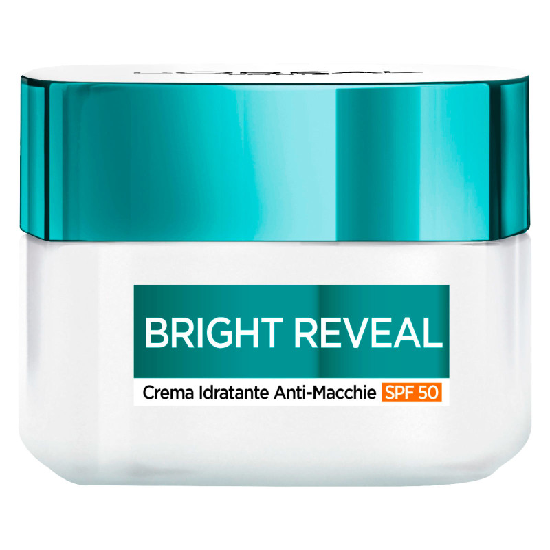 Bright Reveal Crema Viso Idratante Anti-Macchie SPF 50 L'Oréal Paris