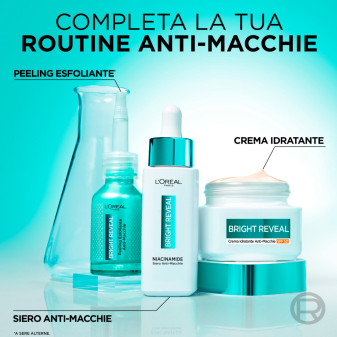 Bright Reveal Crema Viso Idratante Anti-Macchie SPF 50 L'Oréal Paris