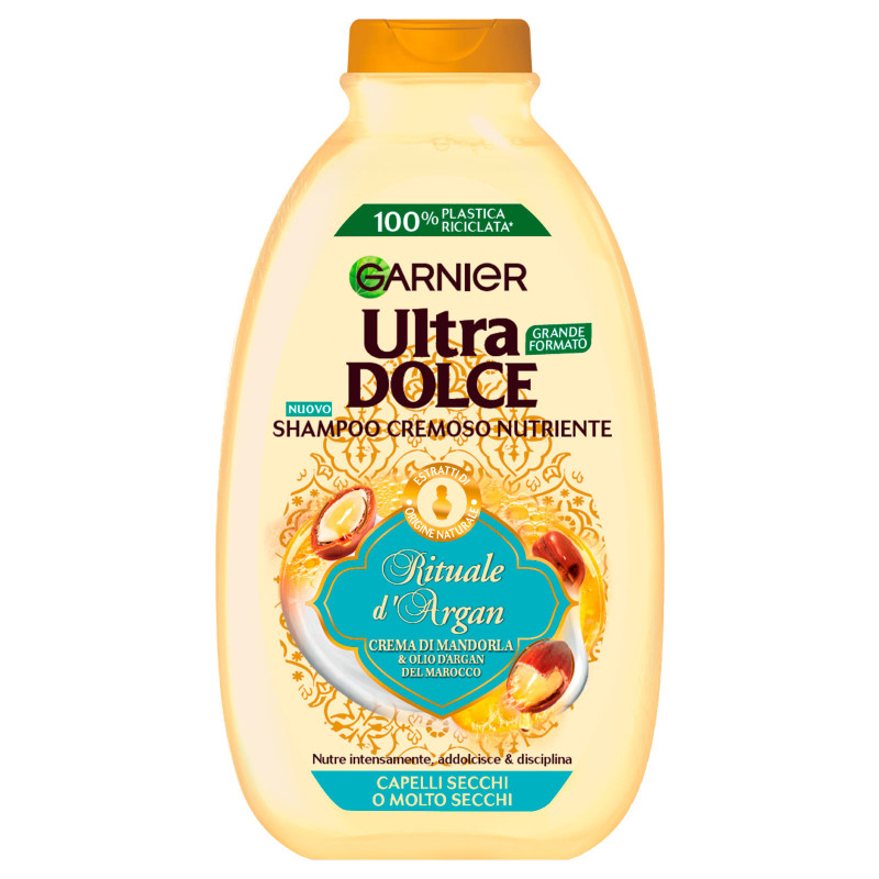 Garnier Ultra Dolce Shampoo Cremoso Nutriente Rituale d'Argan 400ml
