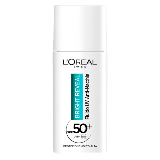 Bright Reveal Fluido UV Anti-Macchie SPF 50+ L'Oréal Paris