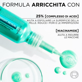 Bright Reveal Peeling Esfoliante Anti-Macchie 25ml L'Oréal Paris